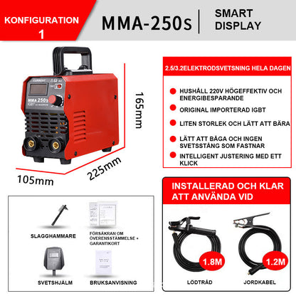 🚀Specialerbjudande🔥Helautomatisk Cual Voltage Dual-purpose Industrial Grade Solid Copper Welding Machine