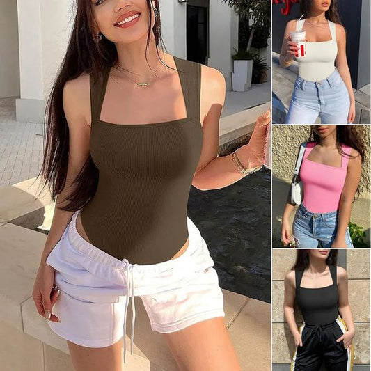 💕Letzter Tag: 49 % Rabatt💕Ärmellose figurformende Bodysuits mit Bauchkontrolle