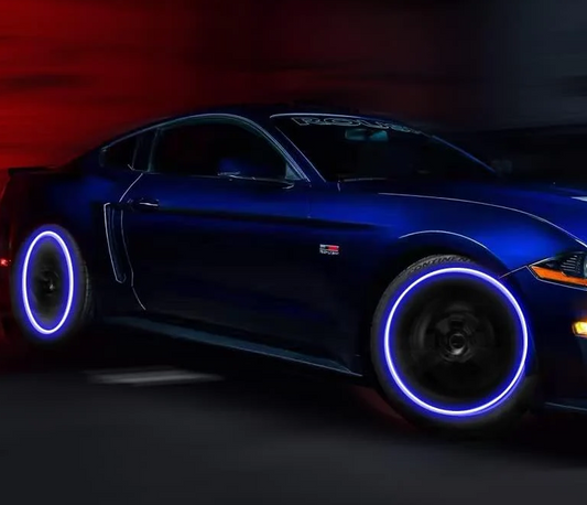 🔥🔥🔥Reflektierende Auto-Felgenaufkleber（Kaufen Sie 2 genug für das Vorderrad Kaufen Sie 4 für das ganze Auto）