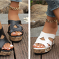 ✨👡Keilsandaletten mit Plateau und Komfort für Frauen