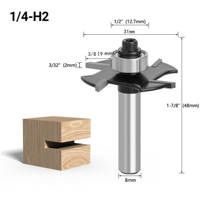 💥Vielseitiger Schlitzfräser Router Bi