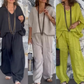🔥2025 HOT SALE🔥2-teiliges Baumwoll-Leinen-Set für Damen💓