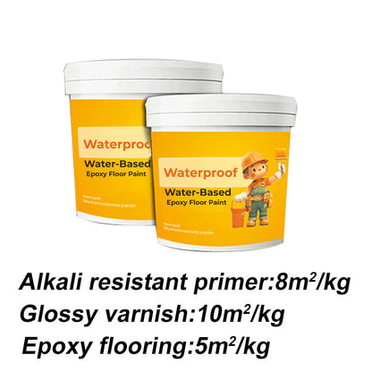 🎄🎅Weihnachts-Vorverkauf - 46% OFF💥Wasserfeste Epoxid-Bodenfarbe auf Wasserbasis