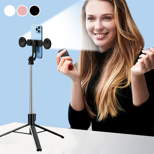 🔥 Bluetooth Selfie Stick Tripod with LED Photo Lights