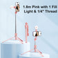 🔥 Bluetooth Selfie Stick Tripod with LED Photo Lights