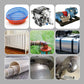 Schnell abbindender, starker Schlammeisenkleber - Reparatur von Gusseisenrohren, wasserdicht und schimmelresistent, Reparatur von Kraftstofftanks