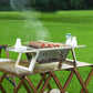 🔥🔥🔥Klappbarer Edelstahl-Grill für draußen(kostenloser Versand📦✈️)