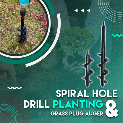 🌱 Frühling & Sommer Special! 🌞 Spiralbohrer – Schnell und effektiv für die Gartenarbeit! 💪⚡