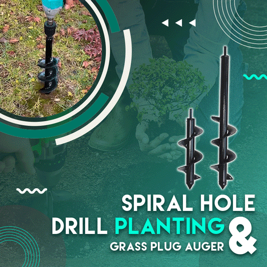 🌱 Frühling & Sommer Special! 🌞 Spiralbohrer – Schnell und effektiv für die Gartenarbeit! 💪⚡