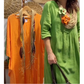 ⏳Begrenzte Zeit 50% Rabatt💥🌸Lässiges Langarm-Leinenkleid im Boho-Stil für Damen🌸 DressesÜbergangsjacke für Büro/Reise/Abendessen