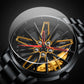 💖Beliebteste im Jahr 2025💖Herren-Armbanduhr mit 3D-Skelett-Autorad