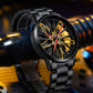 💖Beliebteste im Jahr 2025💖Herren-Armbanduhr mit 3D-Skelett-Autorad