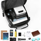 🎒Multifunktionale Brusttasche für Männer - Wasserdichtes Gewebe + magnetischer Schnellzugriff, eine Tasche zum Entriegeln beim Pendeln, Reisen, Sport