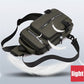 🎒Multifunktionale Brusttasche für Männer - Wasserdichtes Gewebe + magnetischer Schnellzugriff, eine Tasche zum Entriegeln beim Pendeln, Reisen, Sport