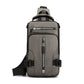 🎒Multifunktionale Brusttasche für Männer - Wasserdichtes Gewebe + magnetischer Schnellzugriff, eine Tasche zum Entriegeln beim Pendeln, Reisen, Sport