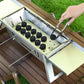 🔥🔥🔥Klappbarer Edelstahl-Grill für draußen(kostenloser Versand📦✈️)