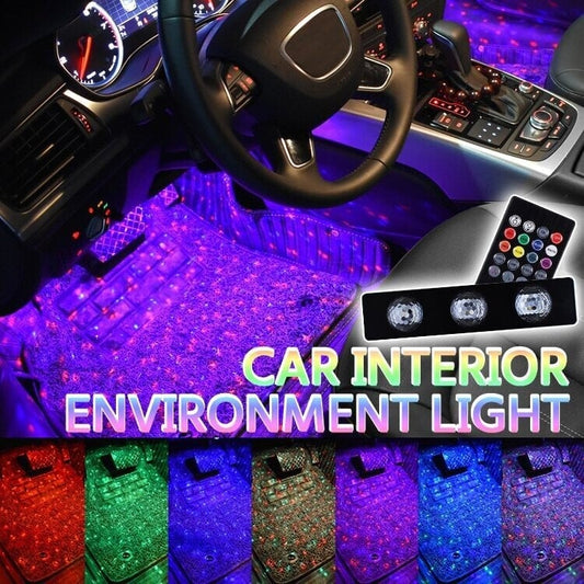 🌟Auto-Innenbeleuchtung - (umfasst 4 Lichtleisten)