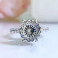 🎁Gift For You | 5 Carat Moonlight Sterling Silver Moissanite Ring