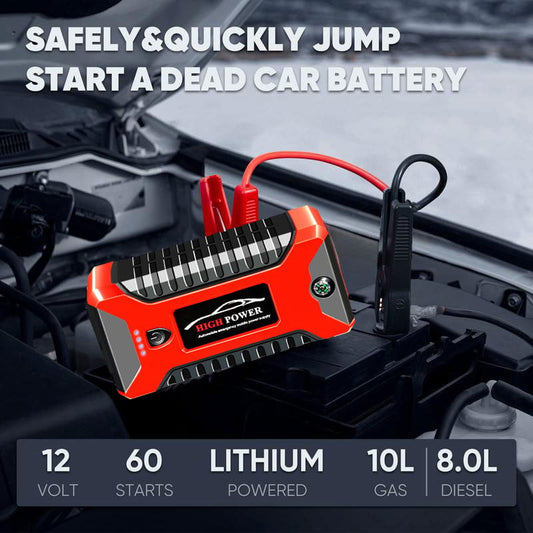 ⏳Begrenzte Zeit 50% Rabatt💥Jump Starter 600A Peak Jump Starter Batteriepack